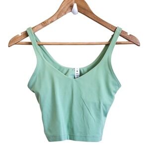 Lululemon Womens Align Tank Top Size 4 Mint Green Crop Athletic Yoga Gym